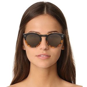 Illesteva black and tortoise shell sunglasses